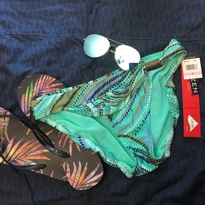 Jantzen Teal Bikini Bottoms